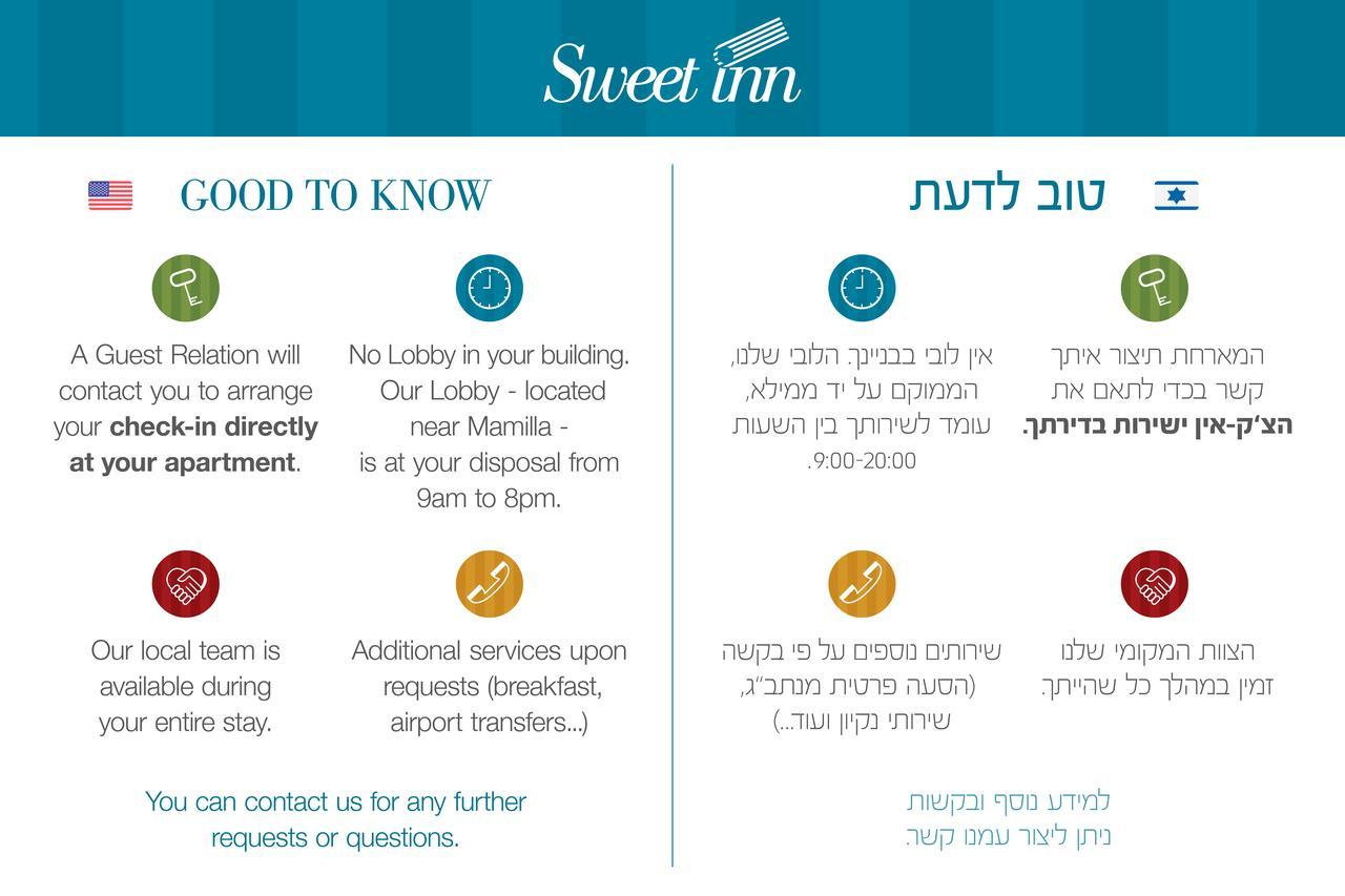 Sweet Inn - Ben Maimon 19 Jerusalem Exteriör bild